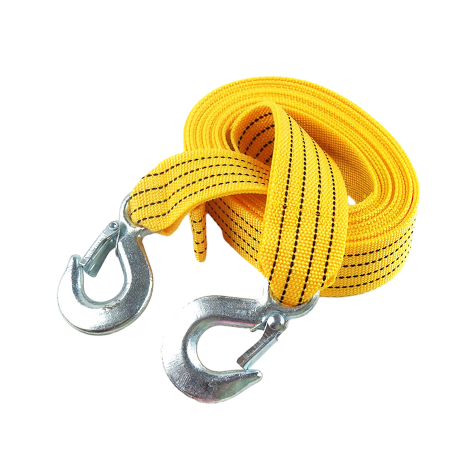 Jkung Car Traction Rope Heavy-duty Nylon Car Towing Rope Durable Emergency Car Tow Strap for Vehicles Auto